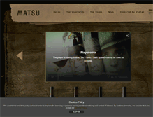 Tablet Screenshot of bodegamatsu.com